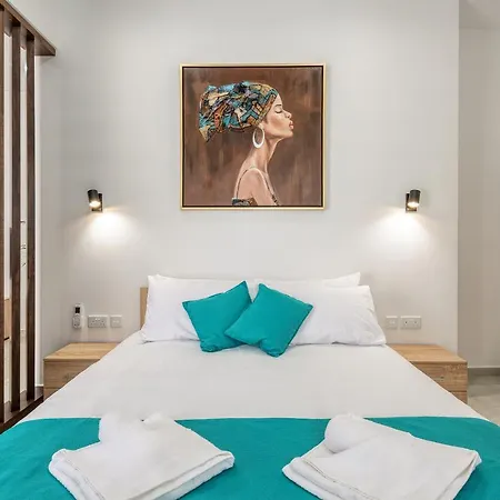 Stylish & Modern 1 Bedroom Duplex In St Julians By 360 Estates * San Ġiljan