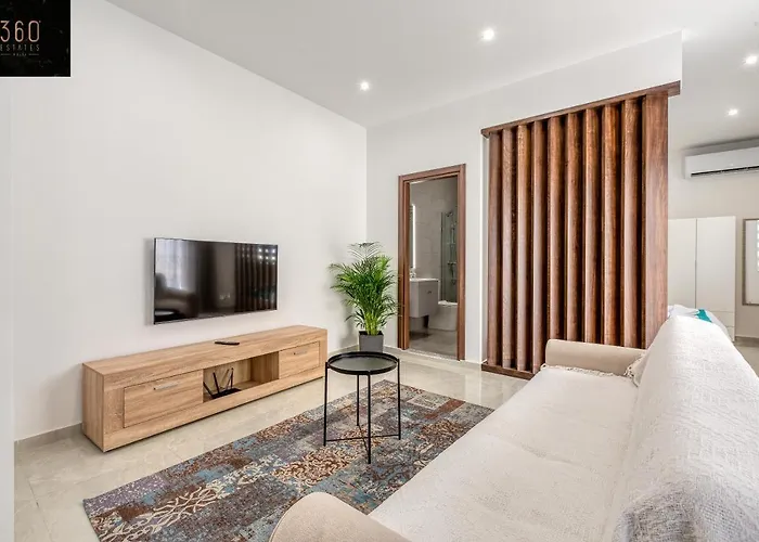 Apartman Stylish & Modern 1 Bedroom Duplex In St Julians By 360 Estates