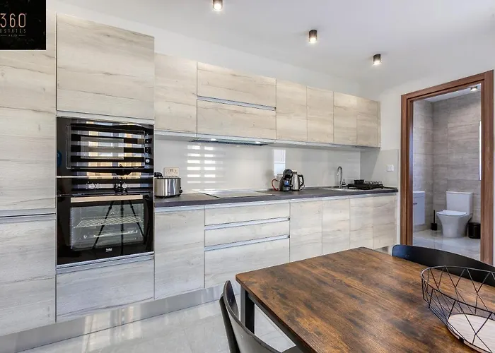 Stylish & Modern 1 Bedroom Duplex In St Julians By 360 Estates Apartman