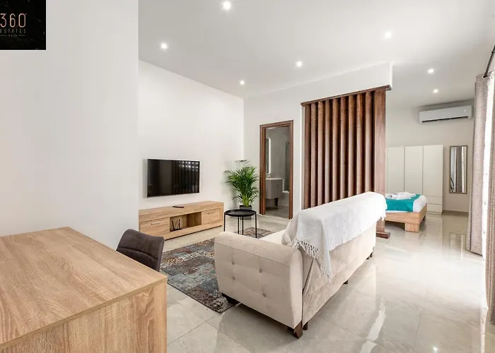 Stylish & Modern 1 Bedroom Duplex In St Julians By 360 Estates