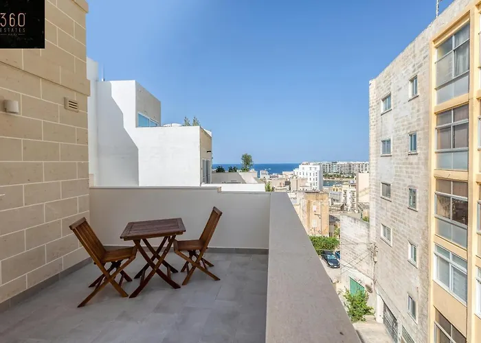 Stylish & Modern 1 Bedroom Duplex In St Julians By 360 Estates